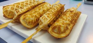 Sticki veg' at Waffles Folies in Paris