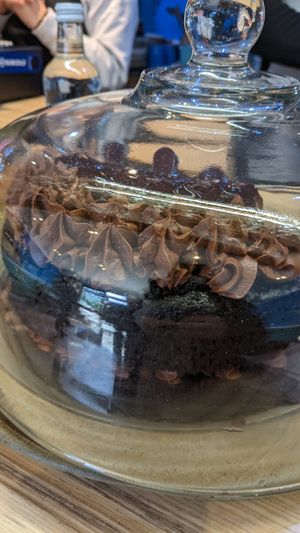 Cake at Plantarium Cafe in Stratford-upon-avon