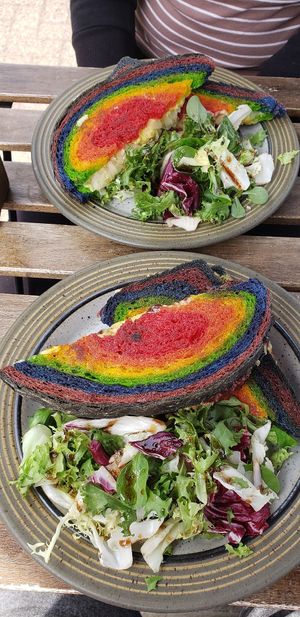 sandwiches - really well made. i had one with cranberry and a housemade nut stuffing which was AMAZINGGGGGGGGGGGG at Plantarium Cafe in Stratford-upon-avon