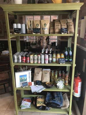 Retail area  at Plantarium Cafe in Stratford-upon-avon
