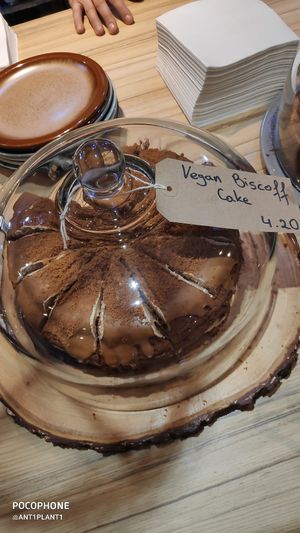 Big selection of cakes at Plantarium Cafe in Stratford-upon-avon