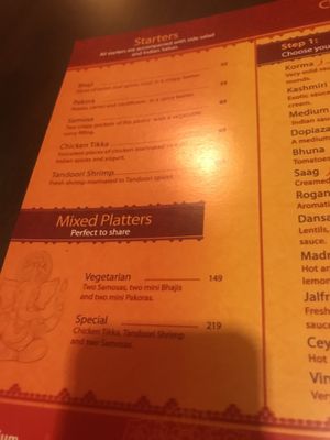 Most of the appetizers are vegan  at Bhaji in Queretaro