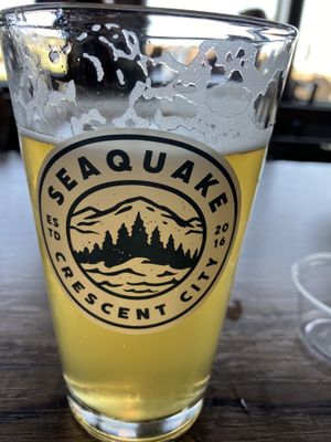   at SeaQuake Brewing in Crescent City