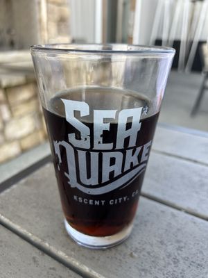 Root beer   at SeaQuake Brewing in Crescent City