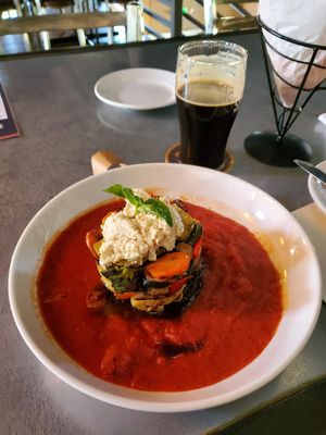 Veggie Stack at SeaQuake Brewing in Crescent City