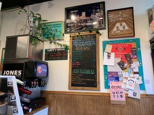 Front of the shop at Scottie's Pizza Parlor in Portland