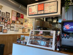 Slice case at Scottie's Pizza Parlor in Portland