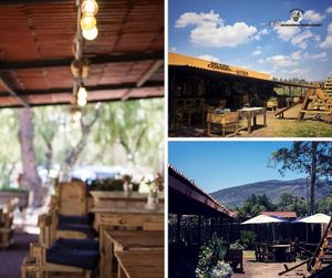 El lugar es muy bonito, con vista a la pirámide del sol, muy cerca de la Puerta 2 del circuito arqueológico. Tiene una terraza muy agradable. at Conejo en la Luna in San Juan Teotihuacan
