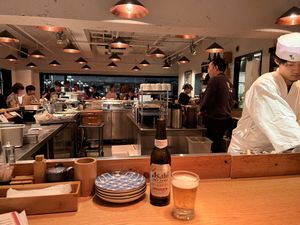 Clientele included many locals   at Gonpachi - Asakusa Azumabashi in Tokyo