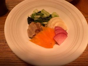 Pickles   at Gonpachi - Asakusa Azumabashi in Tokyo