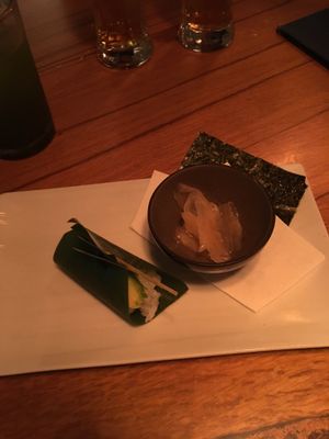 Avocado roll  at Gonpachi - Asakusa Azumabashi in Tokyo