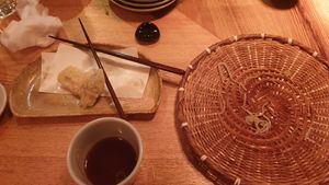 Food was so good I forgot to take a pic before I started eating! at Gonpachi - Asakusa Azumabashi in Tokyo