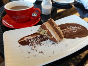 Cake at Root 246 in Solvang