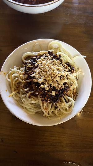 cold noodles  at Su Shan Mian 素山面素食 - 雅仕苑店 in Chengdu