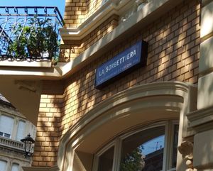 Sign at La Sorbettiera in Bonn