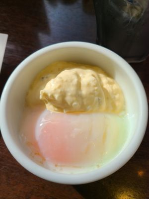 oeuf mollet tartare at CoCo Ichibanya - Karasuma Gojo in Kyoto