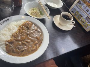 mushroom curry  at CoCo Ichibanya - Karasuma Gojo in Kyoto