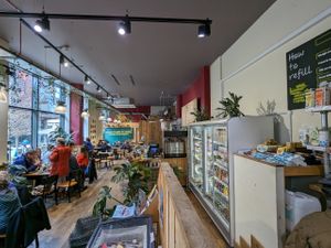 Café at Better Food - Wapping Wharf in Bristol