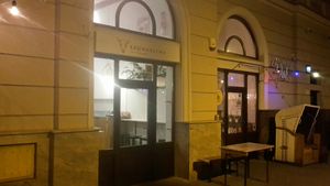 Main entrance 2 at Krowarzywa in Bydgoszcz