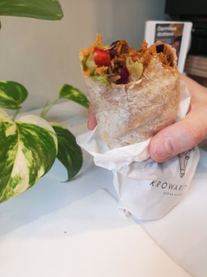 Vegan pastrami at Krowarzywa in Bydgoszcz