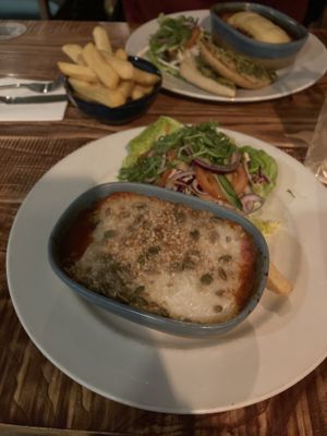 Rainbow lasagne   at The Duke Of Wellington in Durham