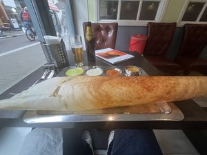 Paper Roast Massala Dosa  at Saravana Bhavan in The Hague