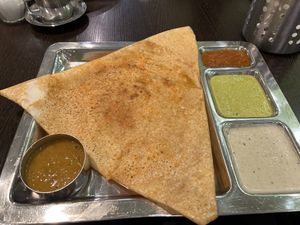 Paneer dosa  at Saravana Bhavan in The Hague