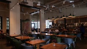 Inside restaurant  at Flower Child in Addison