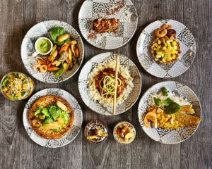 Vegetarian options at Biogstore in Nice