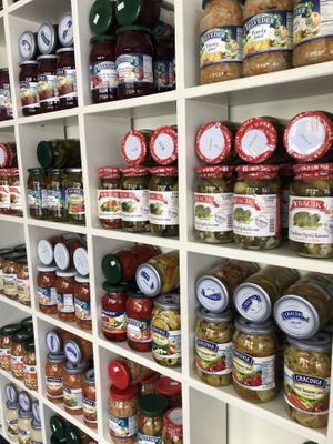 Allll the pickled veggies!!  at Polska Chata in Rochester