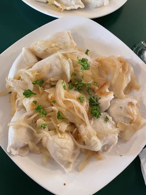 Potato sauerkraut vegan  at Polska Chata in Rochester