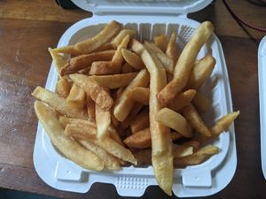 side of fries at Polska Chata in Rochester