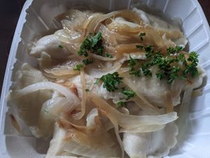 12-count vegan pierogis at Polska Chata in Rochester