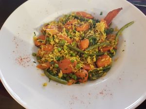 Veggie Biryani. at Zango in Lille