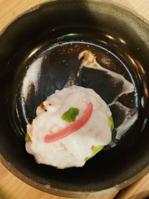 Smoked avocado at Avocado Love in Madrid