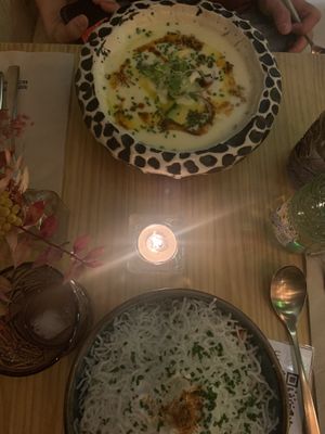 Soup & Thai Noodle Salad (AMAZING)  at Avocado Love in Madrid