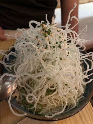 fideos Thai con coco  at Avocado Love in Madrid