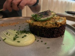 arroz salvaje con Heura  at Avocado Love in Madrid