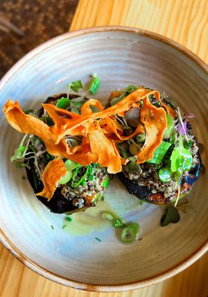 Smoked and Grilled avocado  at Avocado Love in Madrid