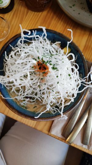Fideos at Avocado Love in Madrid