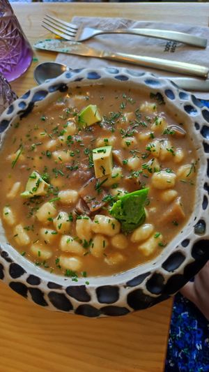 Ñoquis at Avocado Love in Madrid