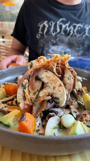 Ceviche at Avocado Love in Madrid