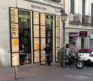 The restaurant at Avocado Love in Madrid