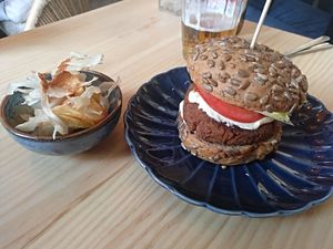 Avocado Love burger  at Avocado Love in Madrid