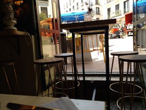 The restaurant at Avocado Love in Madrid