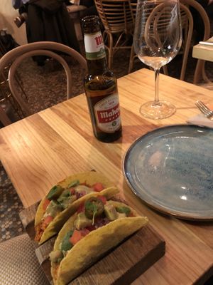 Tacos  at Avocado Love in Madrid