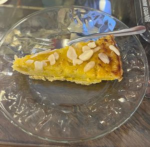 Pumpkin pie   at Atavico Cafe in Quito