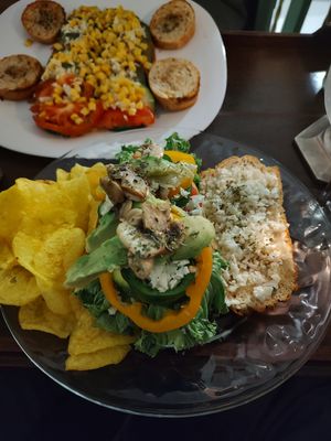 Sandwich at Atavico Cafe in Quito