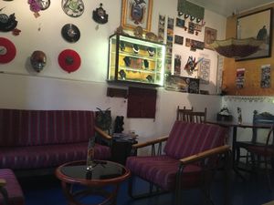 A nice place to share with friends a good coffee and delicious food at Atavico Cafe in Quito