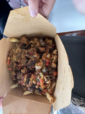 Loaded fries   at Refocused in Baltimore